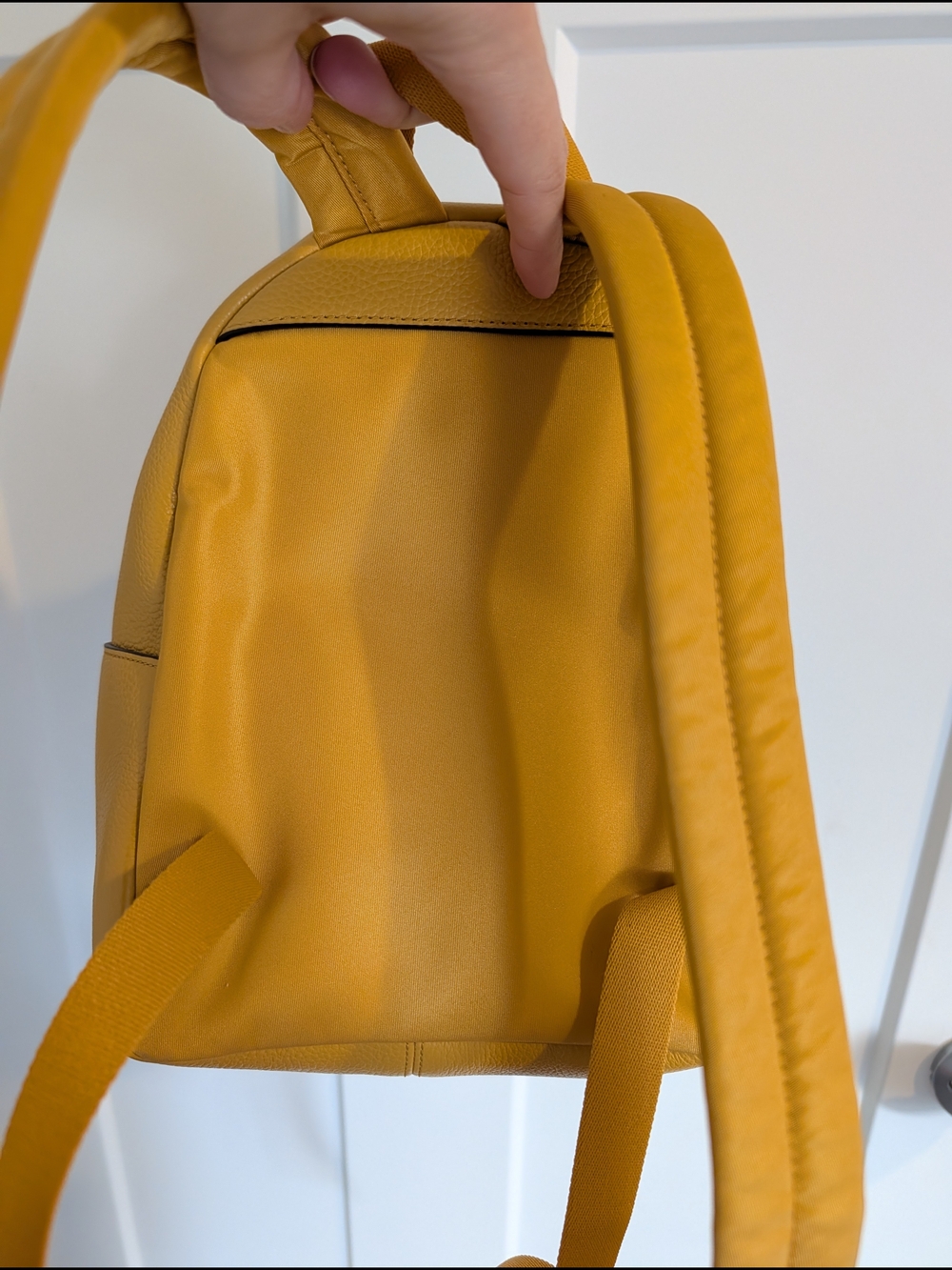 Coach Yellow Leather Mini Backpack - Picture 5 of 15